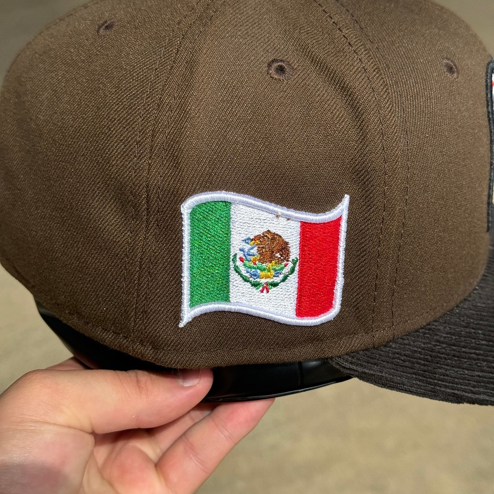 mexico baseball cap brown